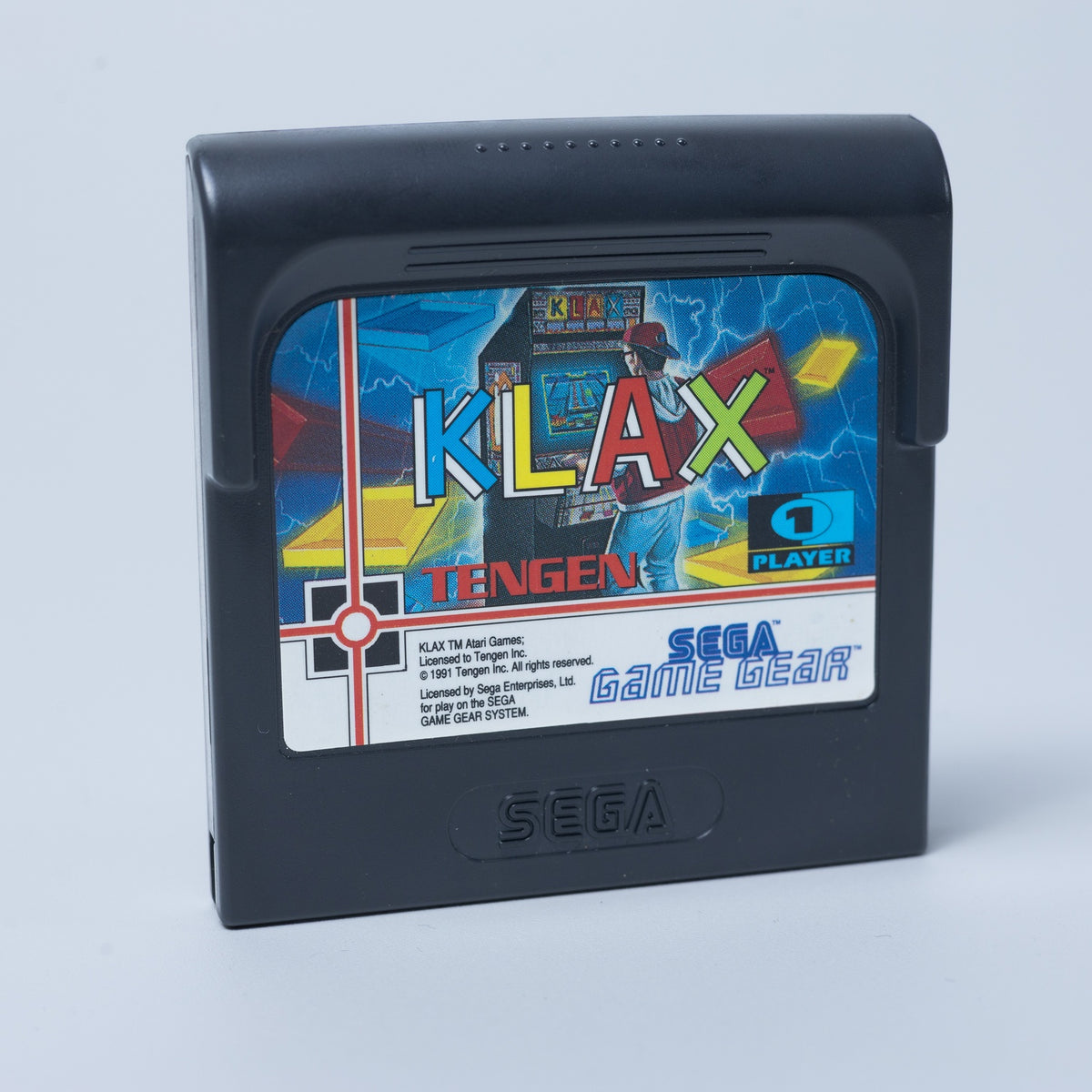 Klax (1991) - SEGA Game Gear Spiel - Nur Modul - Top Zustand