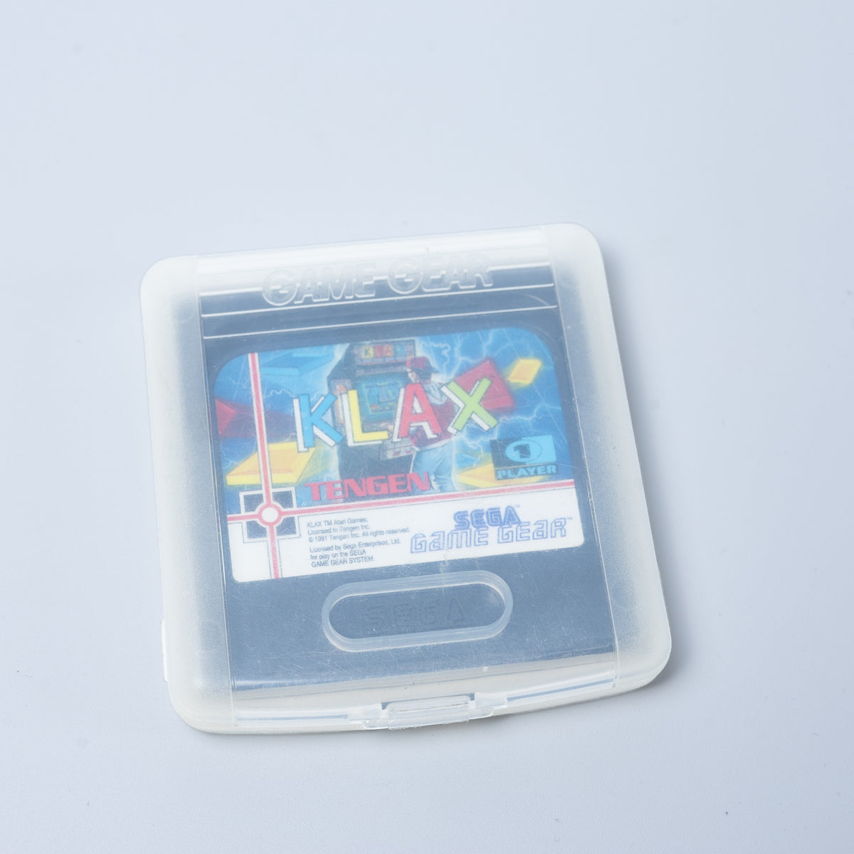 Klax (1991) - SEGA Game Gear Spiel - Nur Modul - Top Zustand