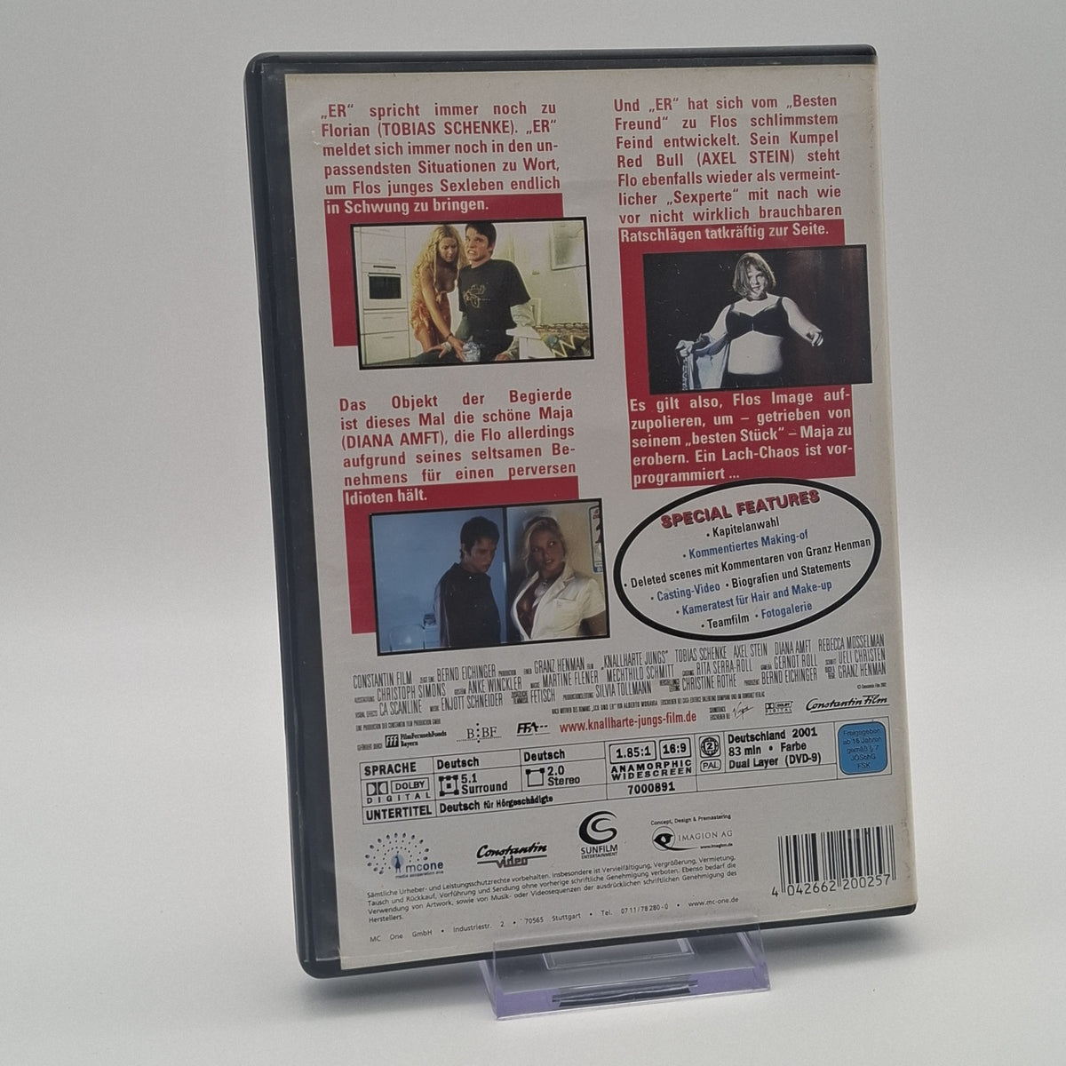 Knallharte Jungs - Ungekürzt - 2001 - Tobias Schenke - DVD - Zustand Sehr Gut