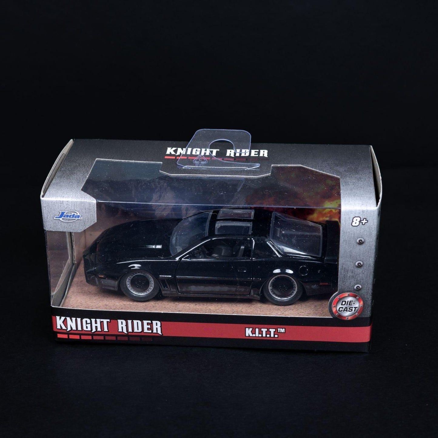 knight-rider-kitt-hollywood-ride-series-die-cast-standmodell-132-ovp-2 - Utopia Collectibles