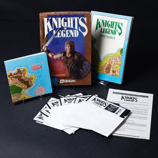 Knights of Legend - PC IBM/MS-DOS Spiel 5,25'' - Big Box CiB - Zustand Sehr Gut