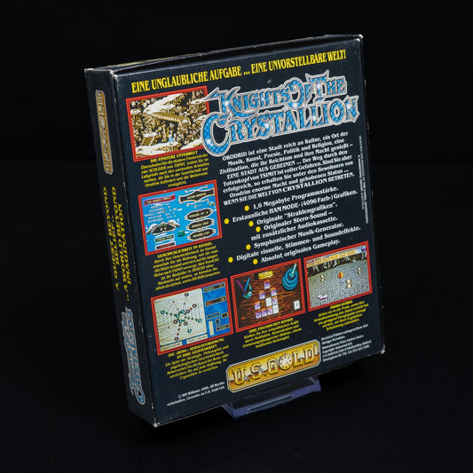 Knights of the Crystallion - Amiga Spiel - Big Box CiB - Zustand Gut