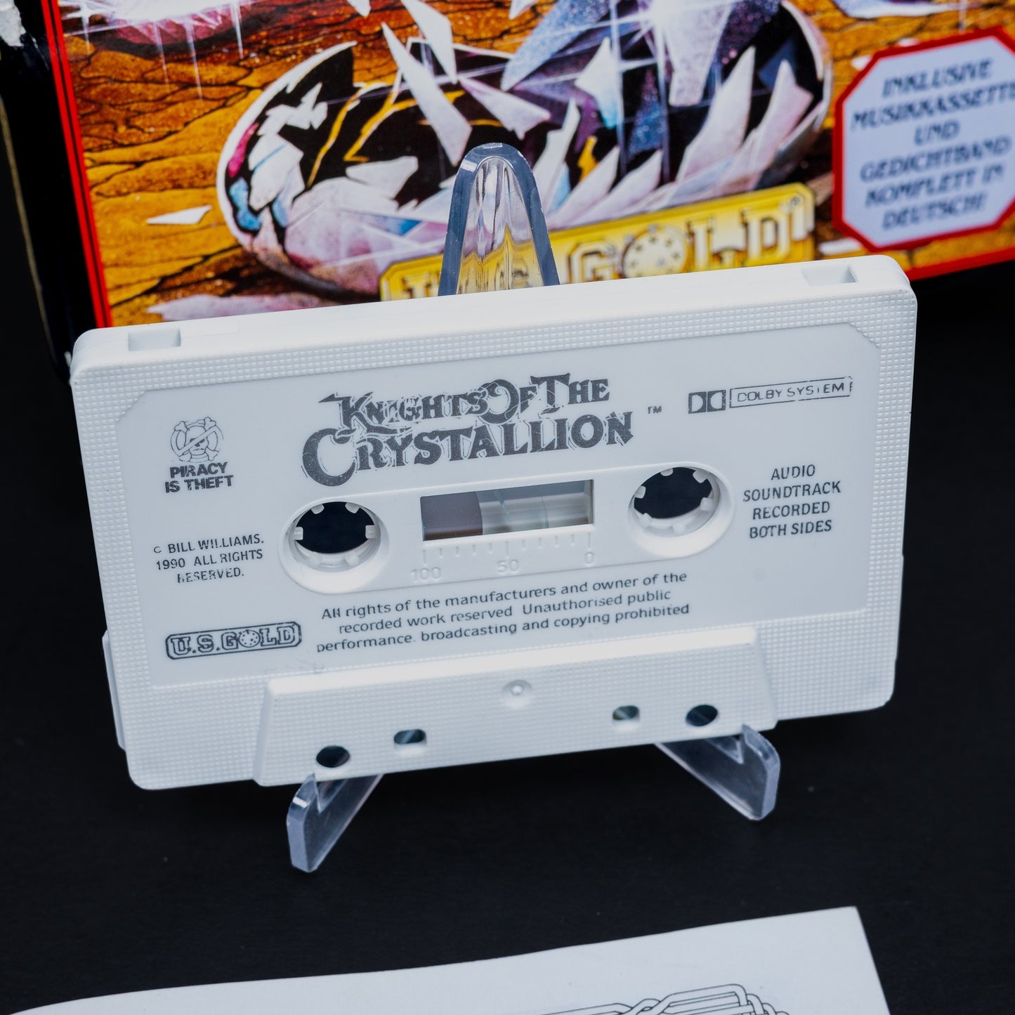 Knights of the Crystallion - Amiga Spiel - Big Box CiB - Zustand Gut