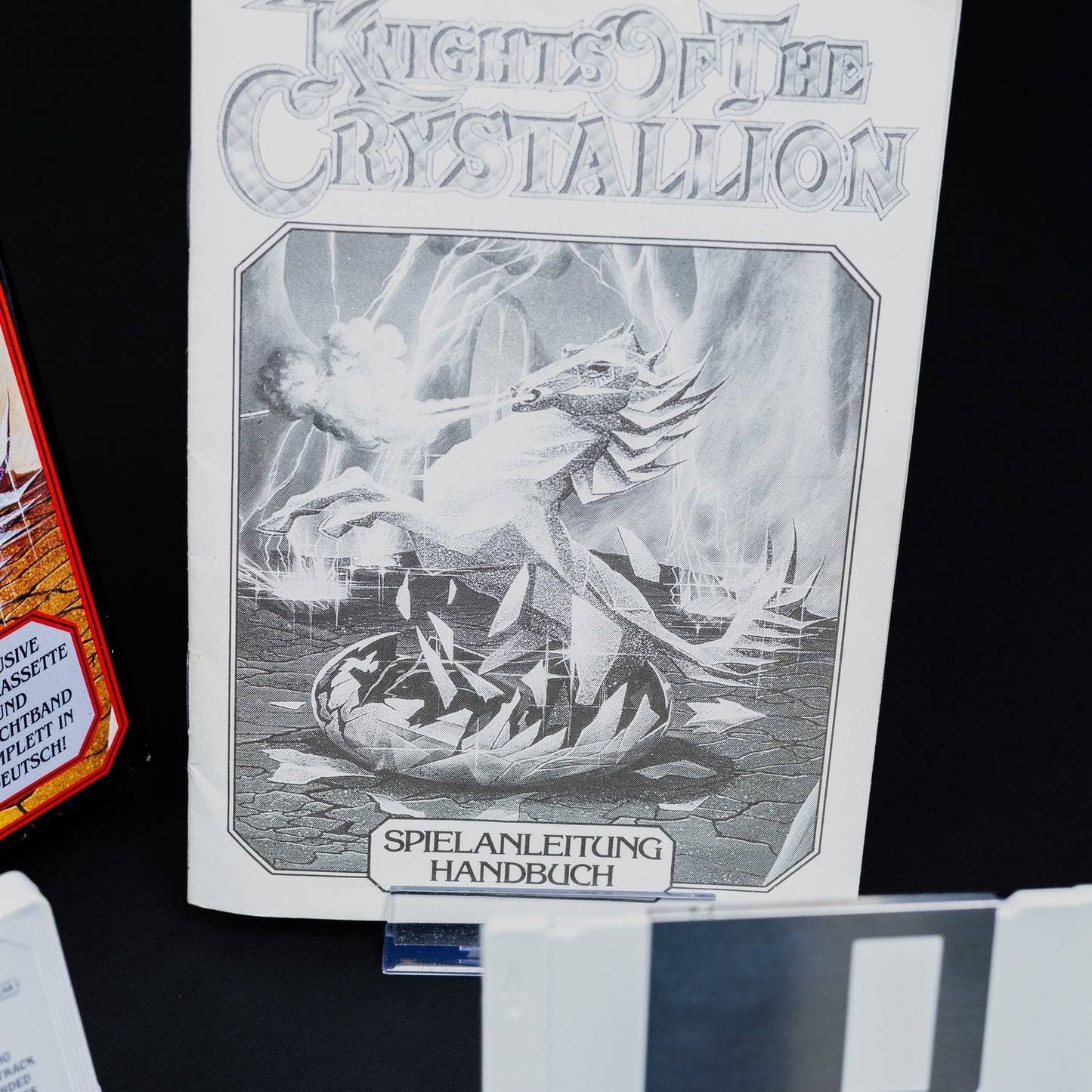 Knights of the Crystallion - Amiga Spiel - Big Box CiB - Zustand Gut