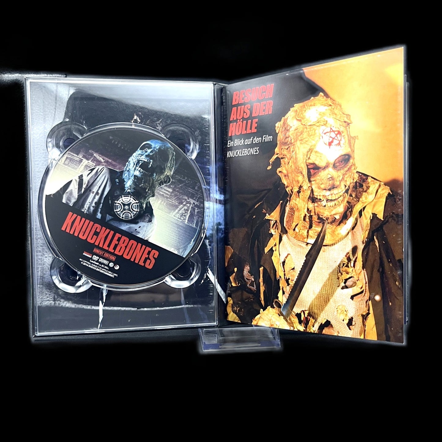 Knucklebones - Uncut Edition - Cover A - Blu-Ray - Horror - Slasher - Gebraucht