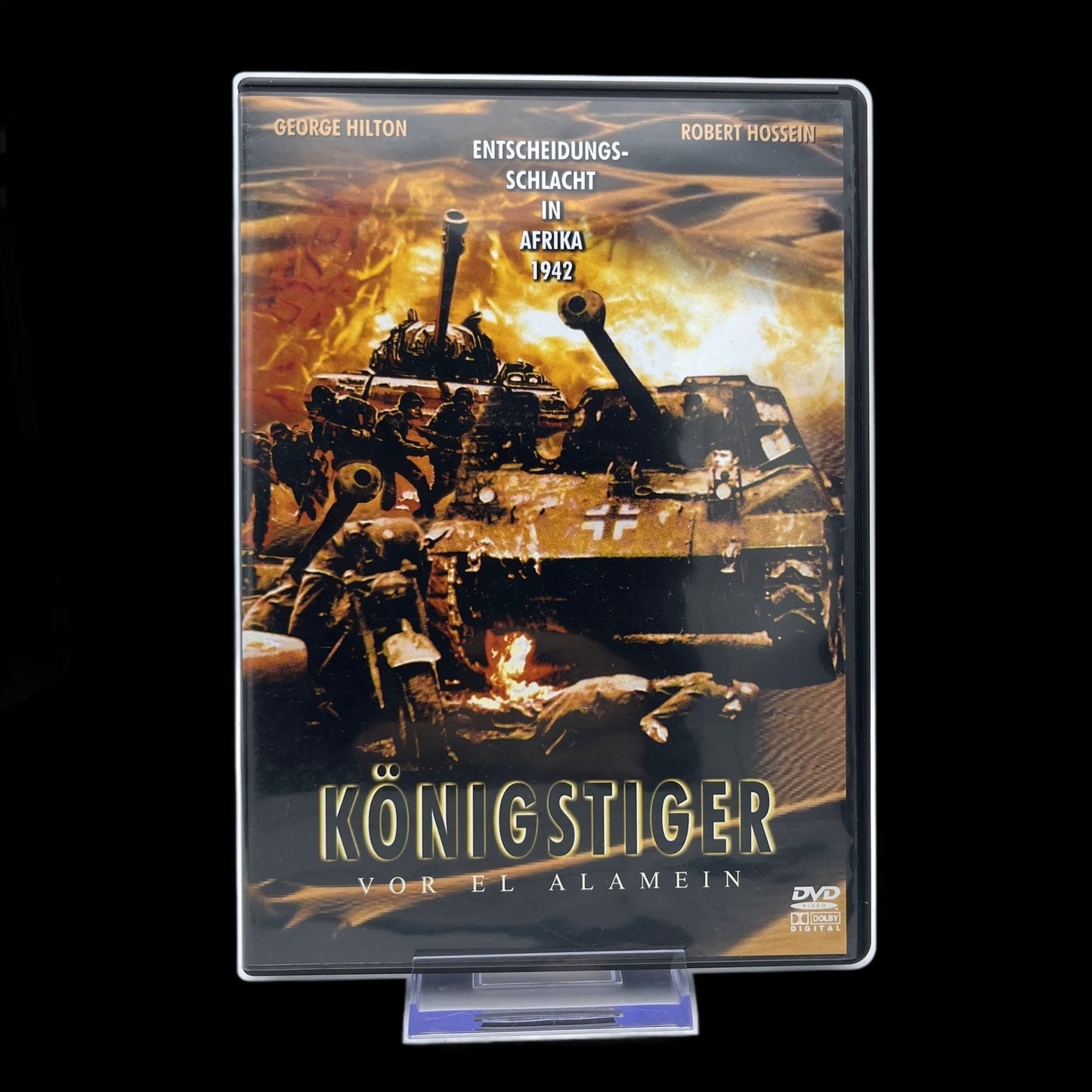 Königstiger Vor El Alamein - George Hilton - DVD - Kriegsfilm - Film - Gebraucht