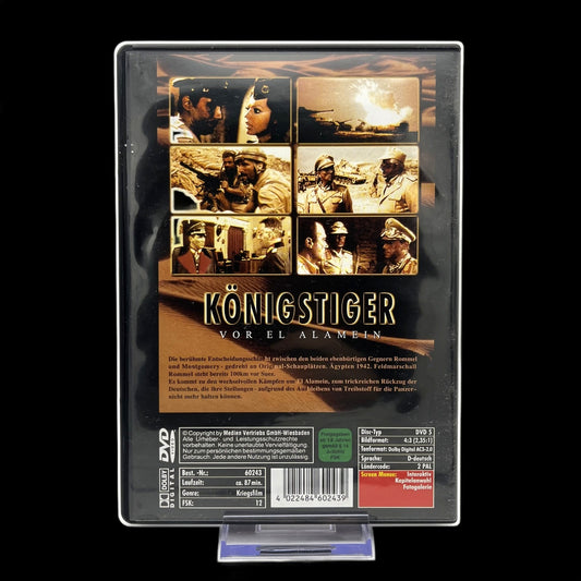 Königstiger Vor El Alamein - George Hilton - DVD - Kriegsfilm - Film - Gebraucht