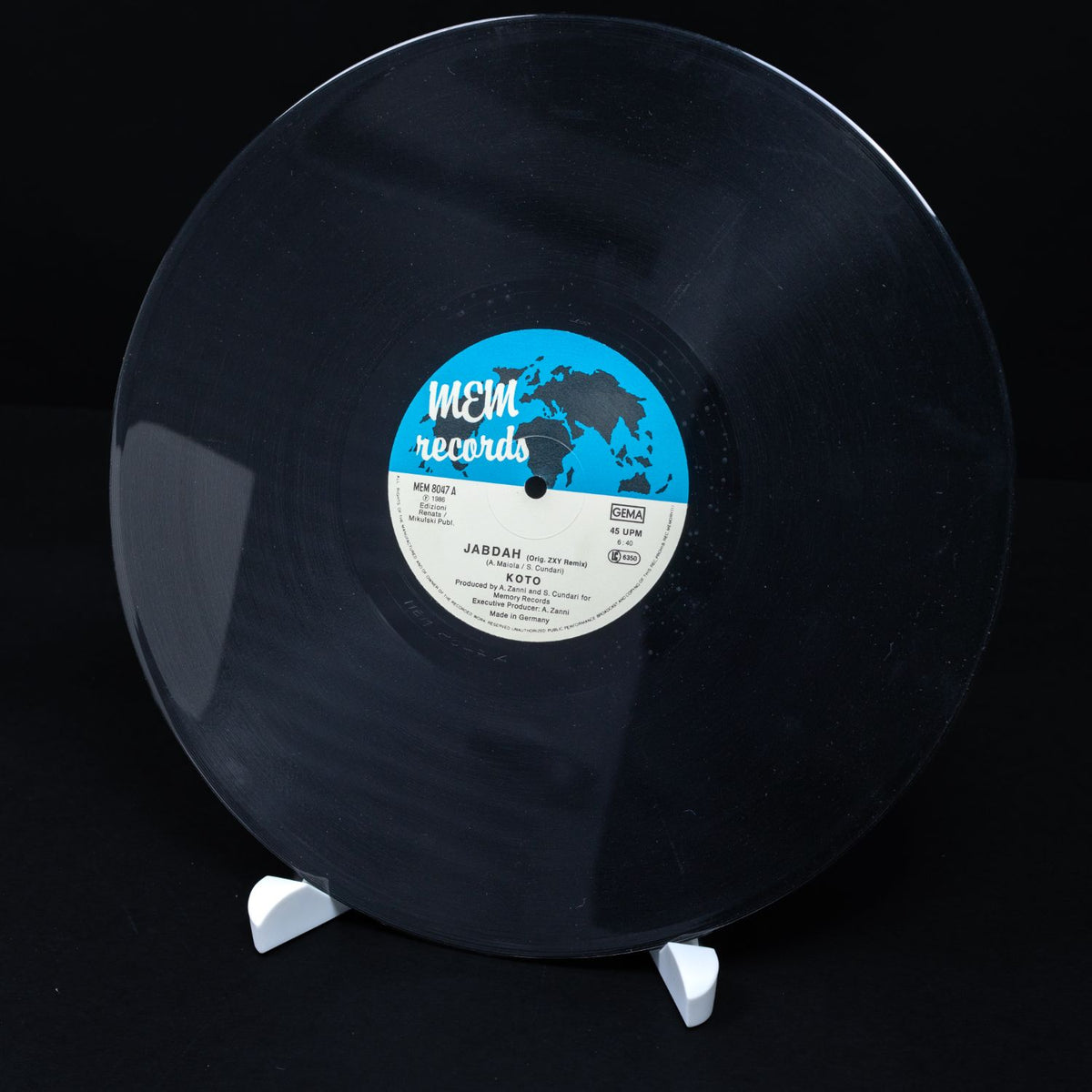 Koto - Jabdah (The Original ZYX Remix) - Vinyl 12'' Maxi-Single - NM / VG