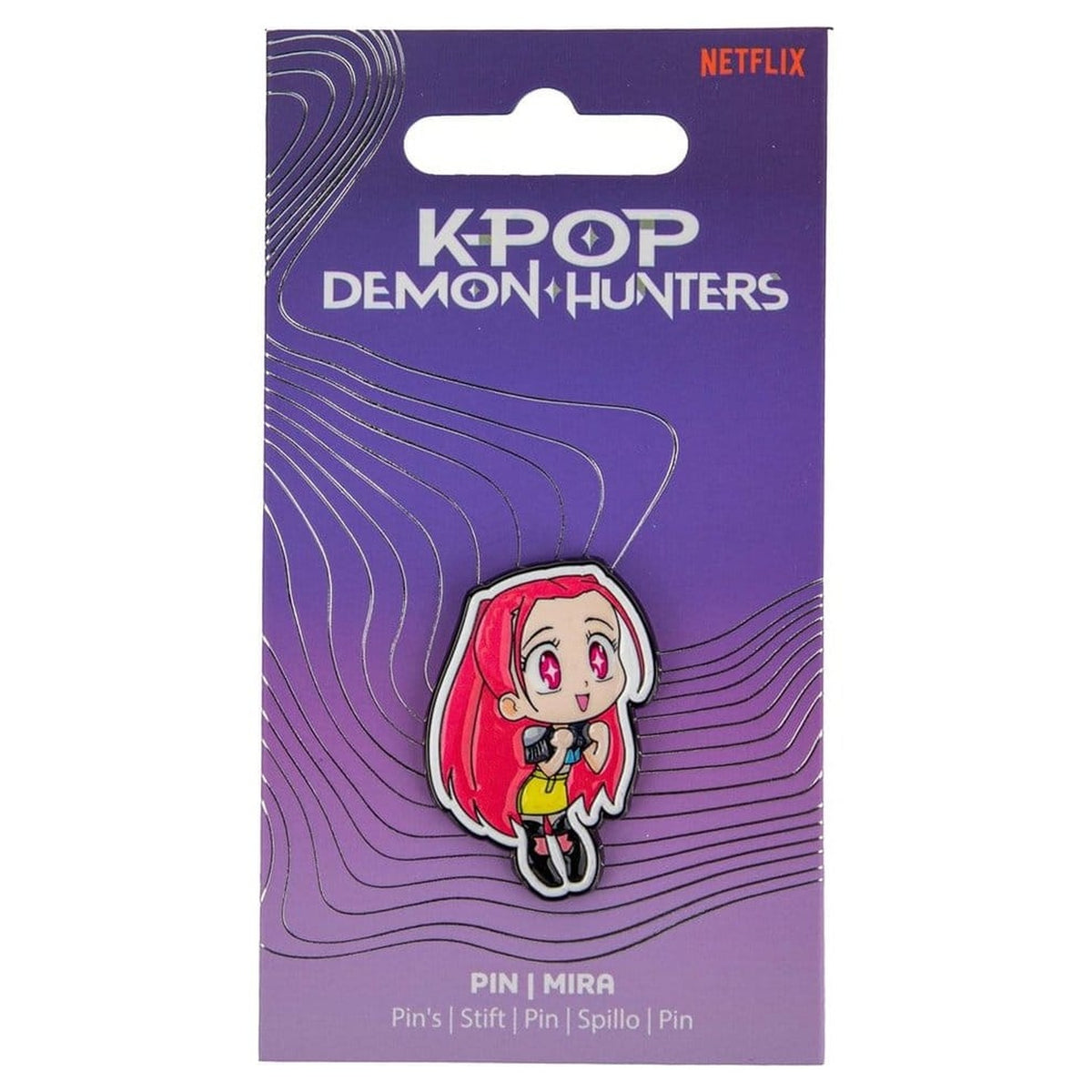 KPop Demon Hunters Pin Mira - Cinereplicas - Netflix - Neu & Sealed / OVP