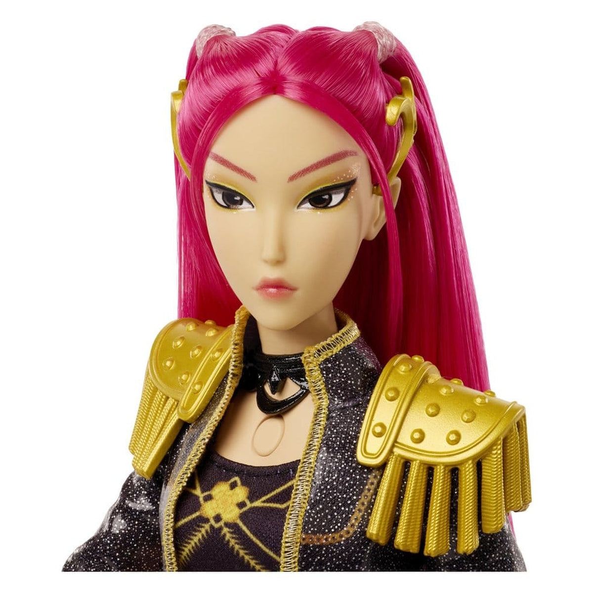 KPop Demon Hunters Singende Puppe Huntrix Mira (Golden) - Modepuppe - Neu & OVP