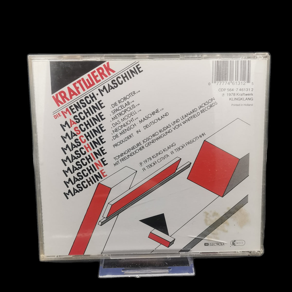 Kraftwerk - Die Mensch-Maschine - CD - Electronic - Album - Gebraucht