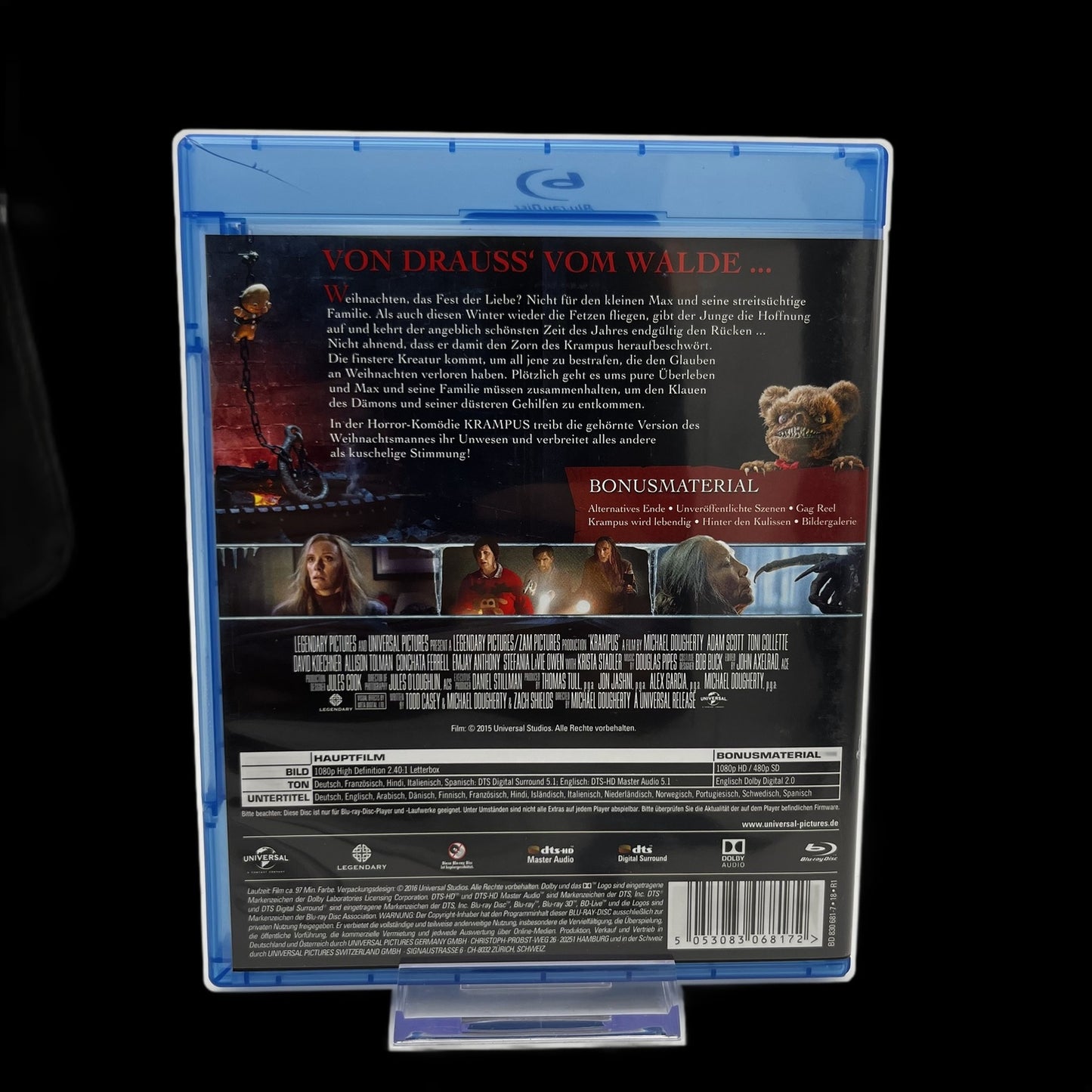 Krampus - Horror-Komödie - Weihnachtsfilm - Blu-Ray - Top Zustand