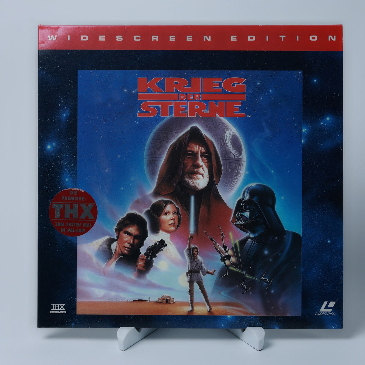 Krieg der Sterne - Widescreen Edition - THX LaserDisc - Zustand Sehr Gut