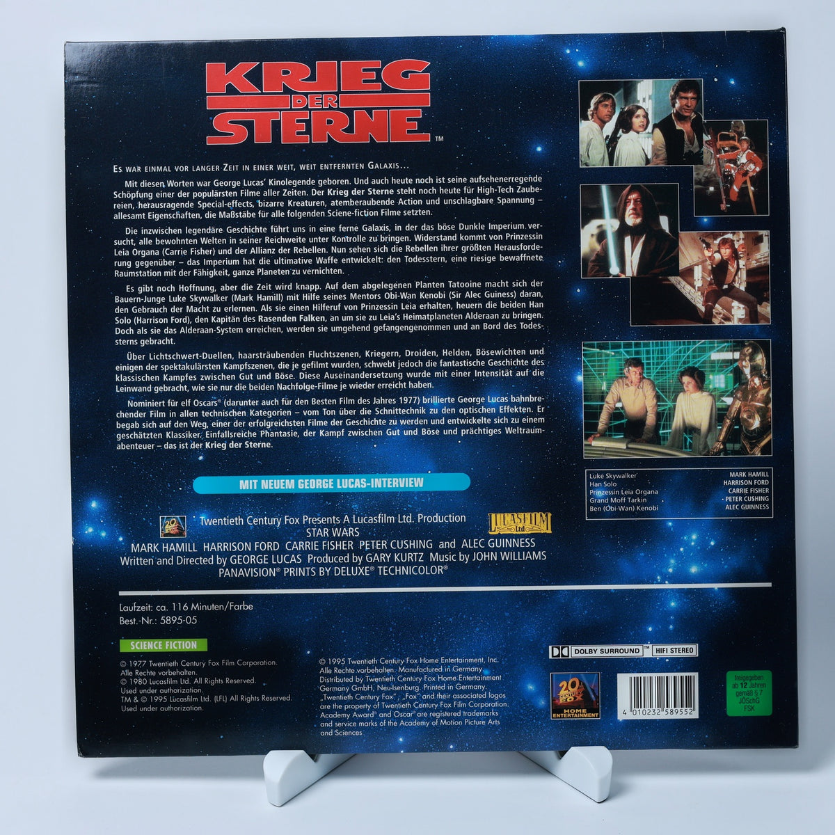 Krieg der Sterne - Widescreen Edition - THX LaserDisc - Zustand Sehr Gut