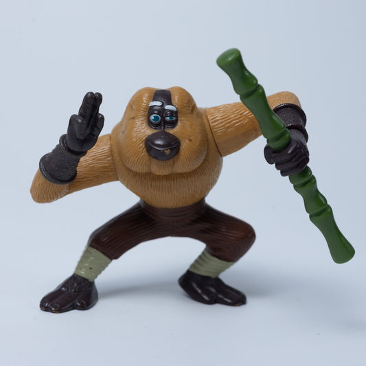Kung Fu Panda: Master Monkey Action-Figur - McDonalds 2008 - Zustand Gut