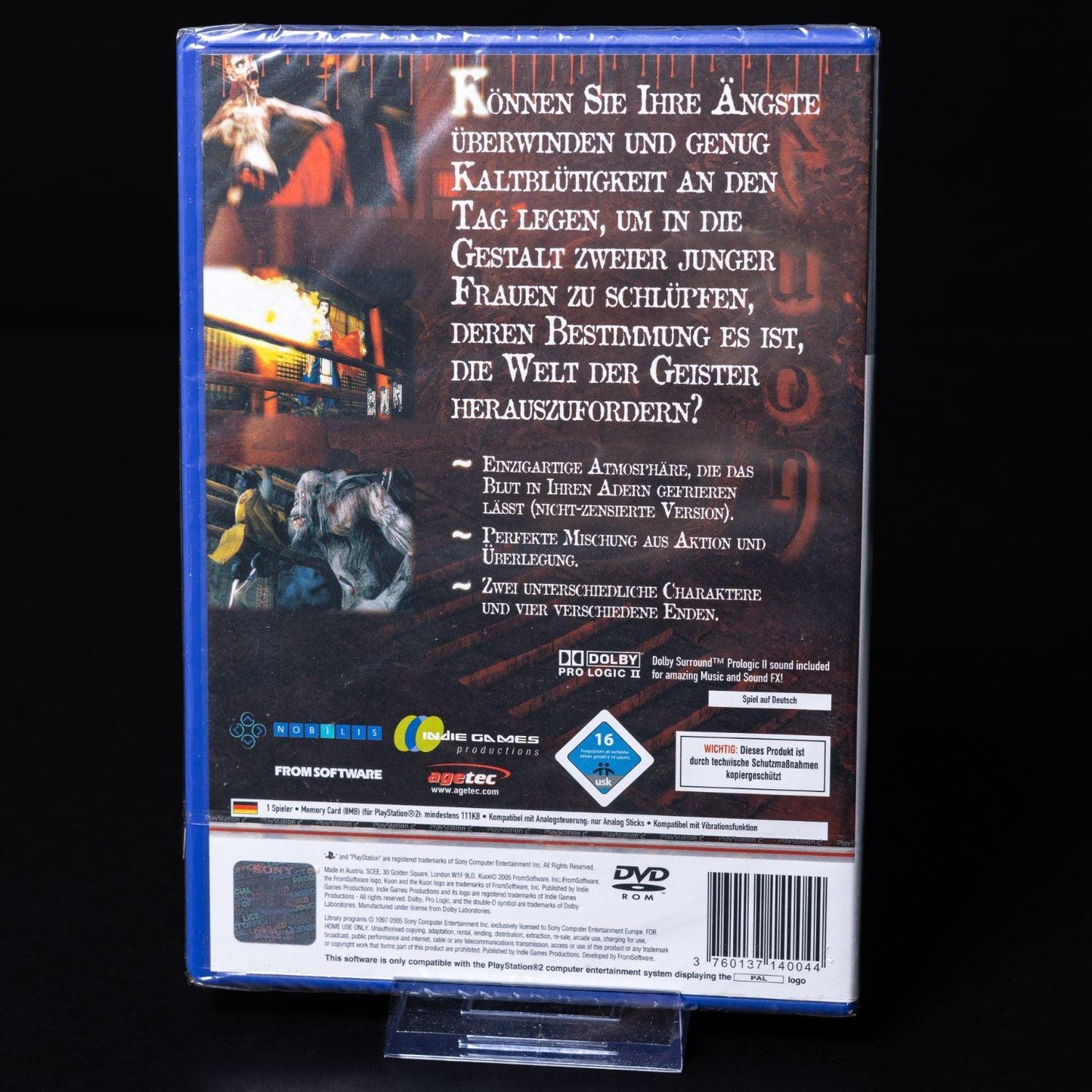 kuon-playstation-2-ps2-spiel-sealed-ovp-raritaet-deutsche-pal-version-2 - Utopia Collectibles
