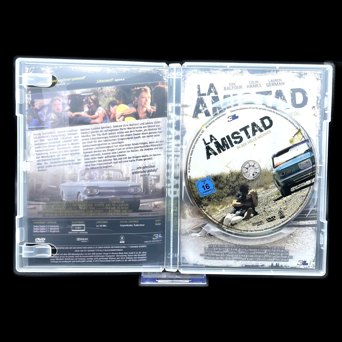 La Amistad - Wende-Cover - Thriller & Mystery - DVD - Flucht - Film - Gebraucht