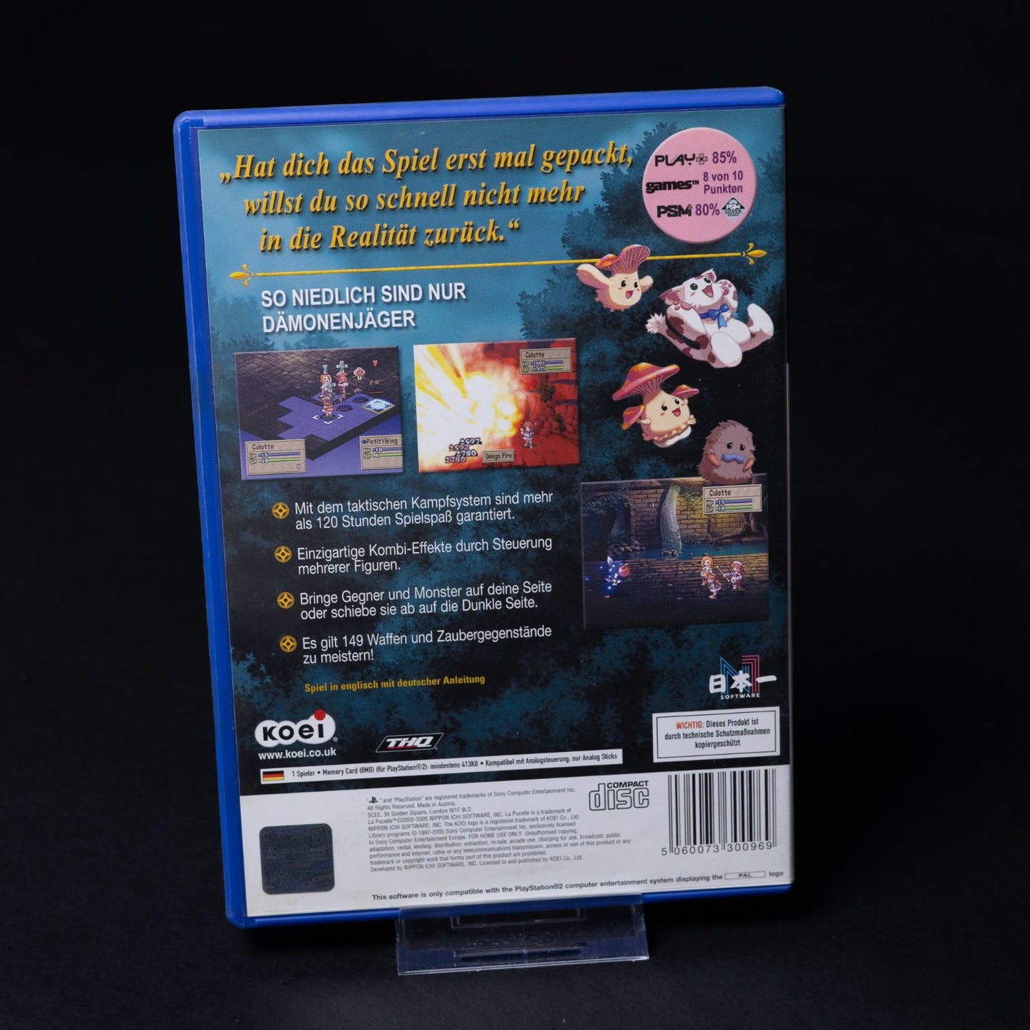 La Pucelle Tactics - Playstation 2 PS2 - CiB mit Anleitung + Umfrage - Neuwertig