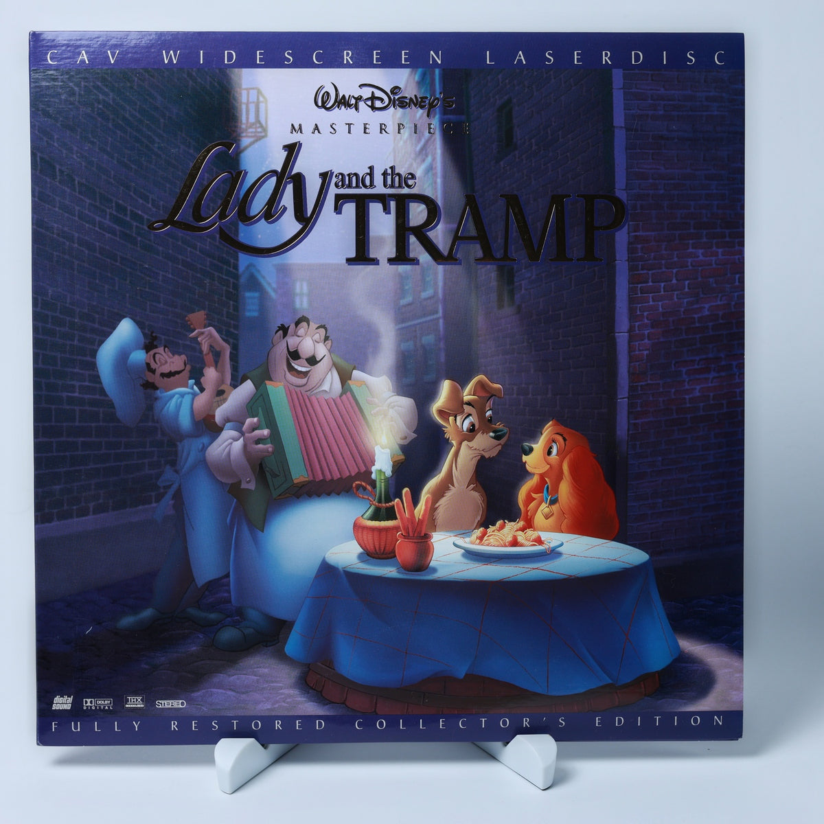 Lady and the Tramp - Walt Disney Masterpiece - LaserDisc - Zustand Sehr Gut