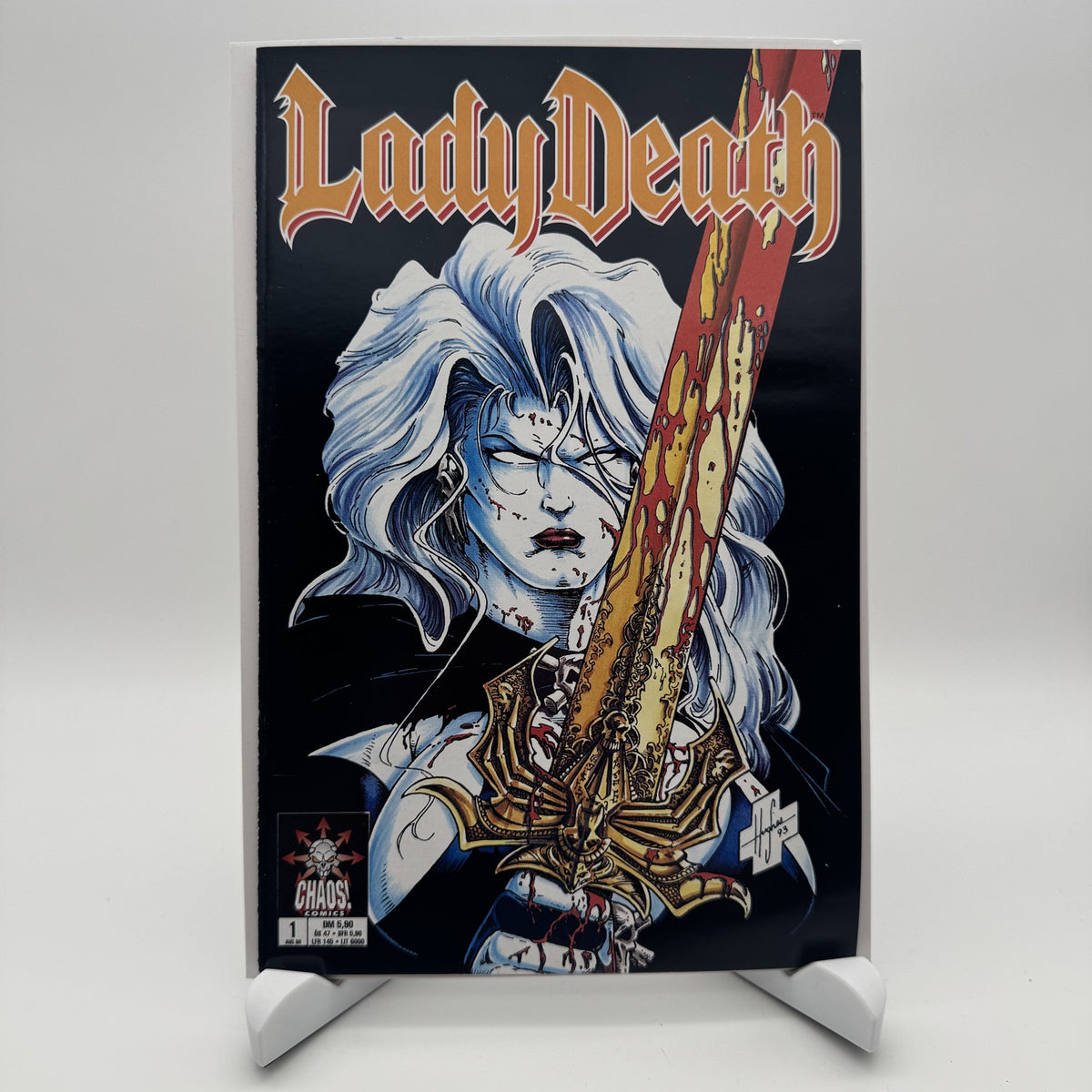 Lady Death #1 - Chaos! Comics - Variant Cover - 08/1998 - Deutsch - Z 1