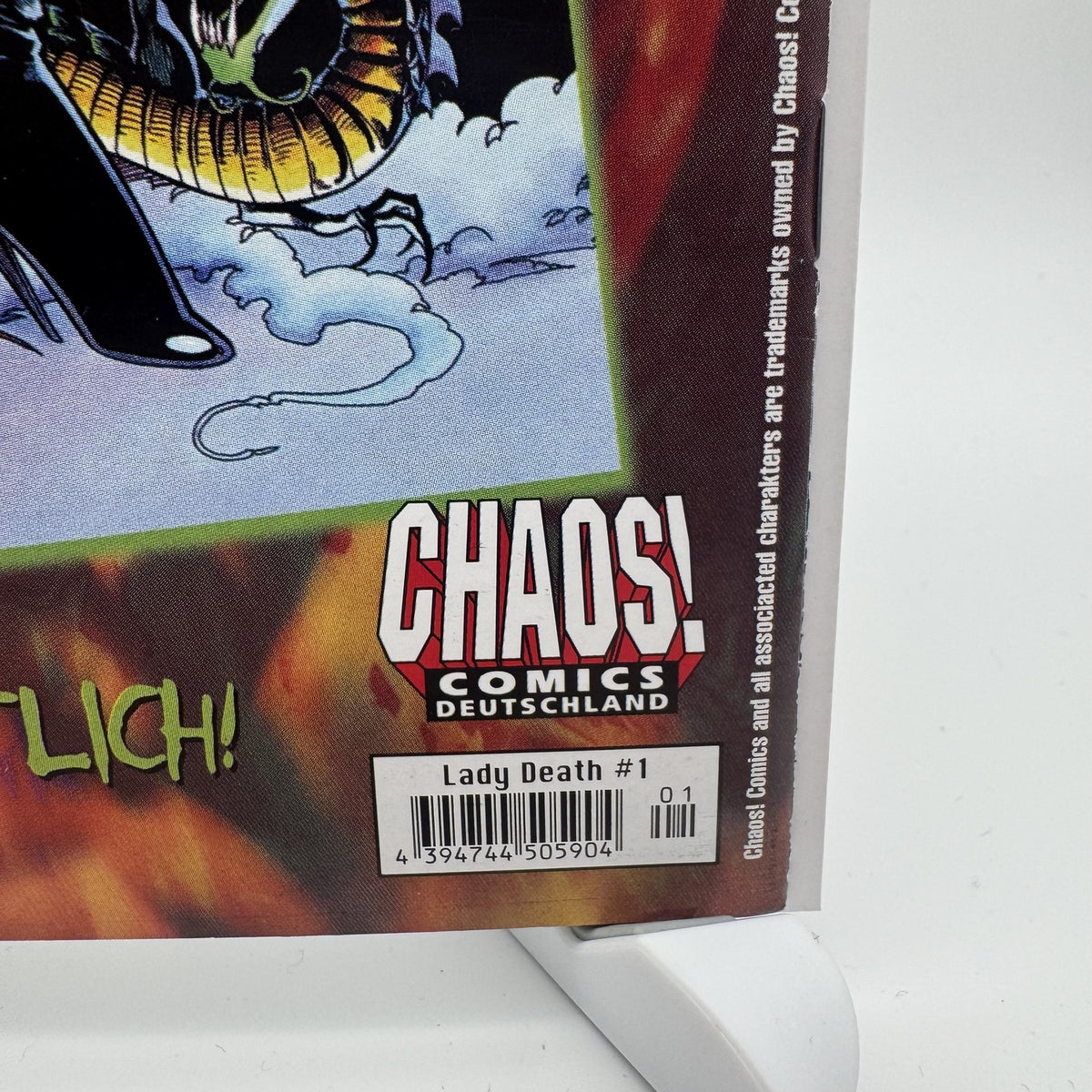 Lady Death #1 - Chaos! Comics - Variant Cover - 08/1998 - Deutsch - Z 1