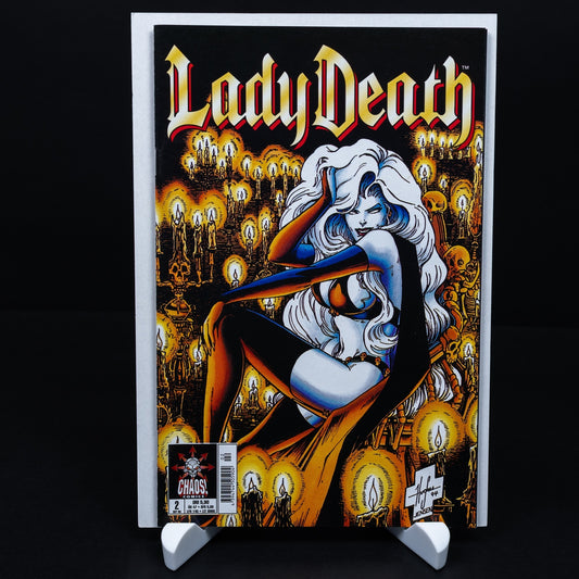 Lady Death - #2 - Chaos Comics - Hughes Cover - 1998 - Deutsch - Zustand Z1