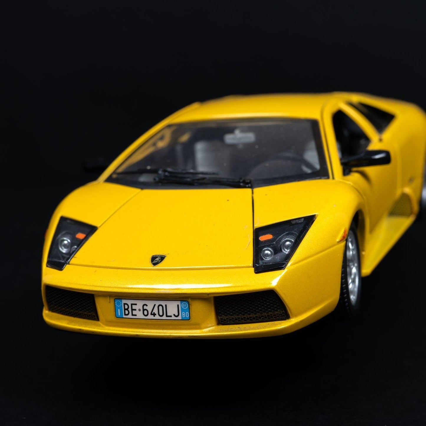 Lamborghini Murcielago (2009) Gelb - Modellauto Maßstab 1:18 - Zustand Sehr Gut