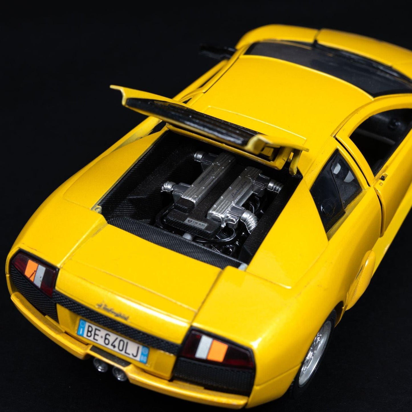Lamborghini Murcielago (2009) Gelb - Modellauto Maßstab 1:18 - Zustand Sehr Gut