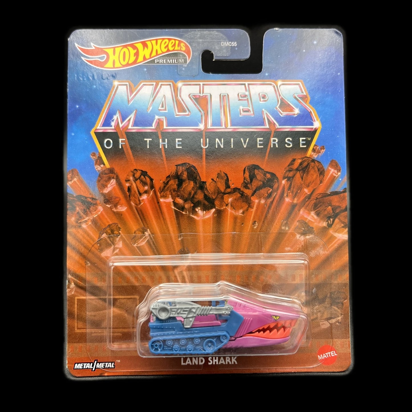 He-Man Land Shark - Mattel - Masters of the Universe - 1/64 - Metall - Neu & OVP