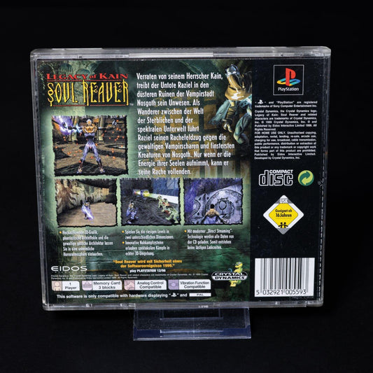 Legacy of Kain: Soul Reaver - Playstation PS1 Spiel - PAL - Zustand Gut