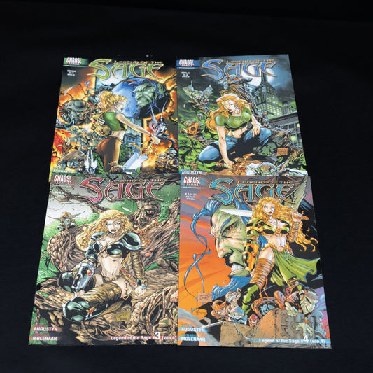 Legend of the Sage - Chaos Comics - Vollständig (alle 4 Bände) - Deutsch