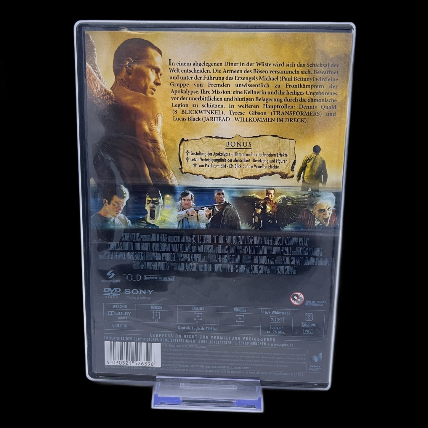 Legion - Bonusmaterial - Making-of - Hintergrund der Effekte - DVD - Gebraucht