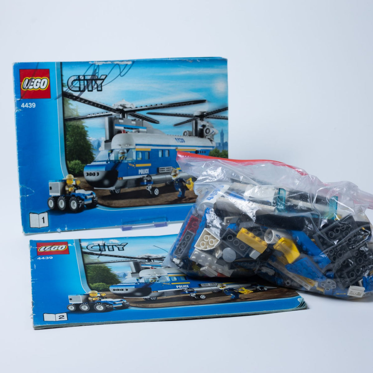 LEGO City - Hubschrauber mit Doppelrotor - Modell 4439 - Vollständig + Anleitung