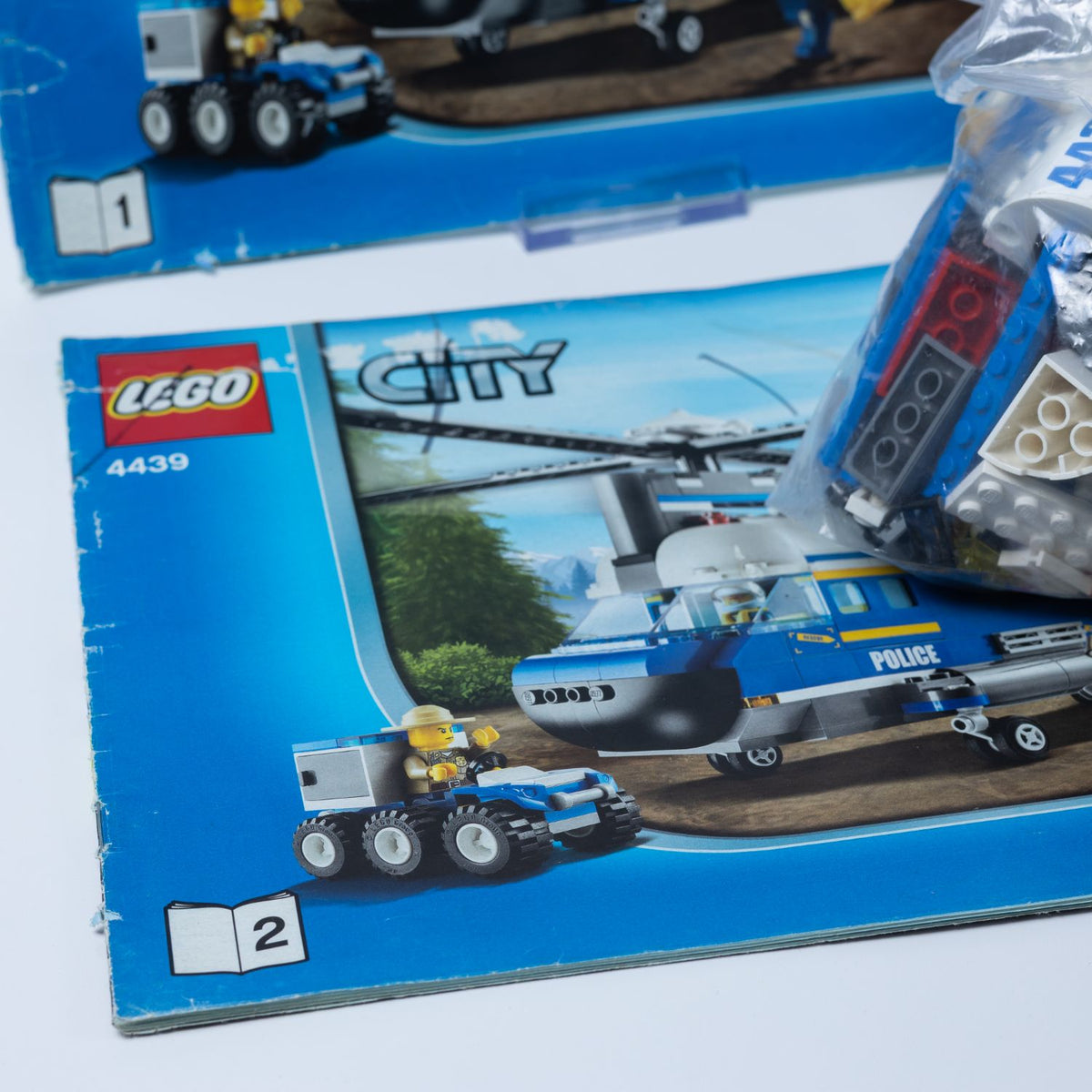 LEGO City - Hubschrauber mit Doppelrotor - Modell 4439 - Vollständig + Anleitung