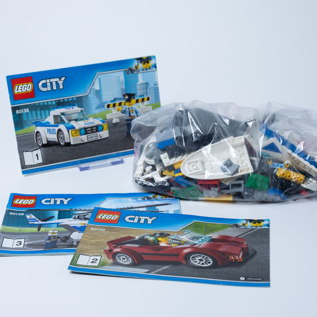 LEGO City - Rasante Verfolgungsjagd - Modell 60138 - Vollständig mit Anleitung