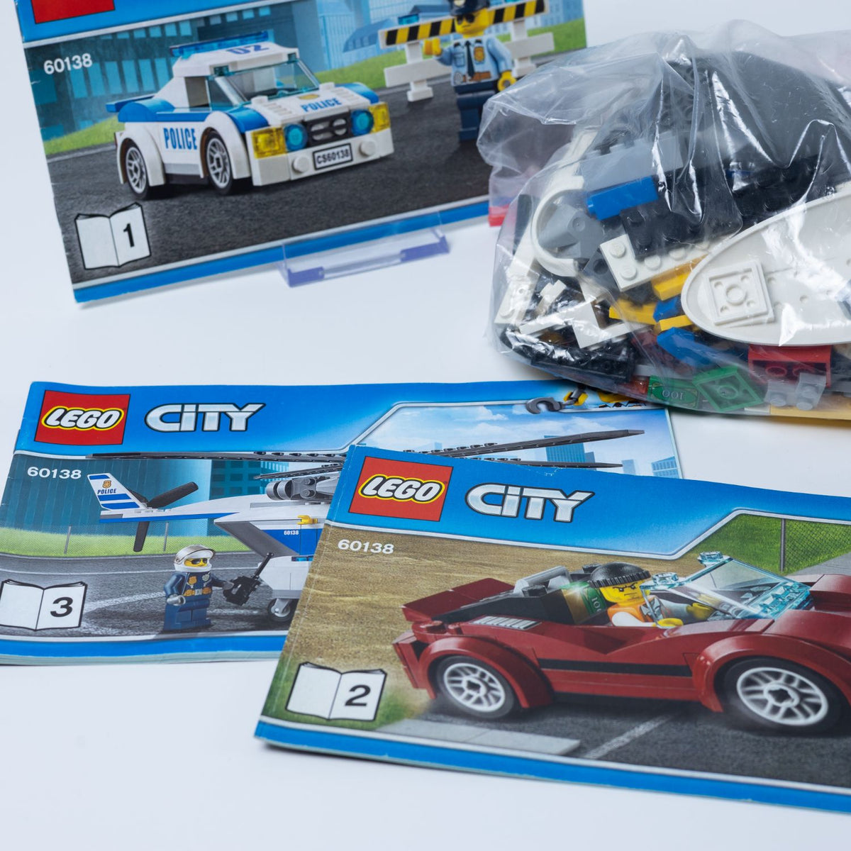 LEGO City - Rasante Verfolgungsjagd - Modell 60138 - Vollständig mit Anleitung