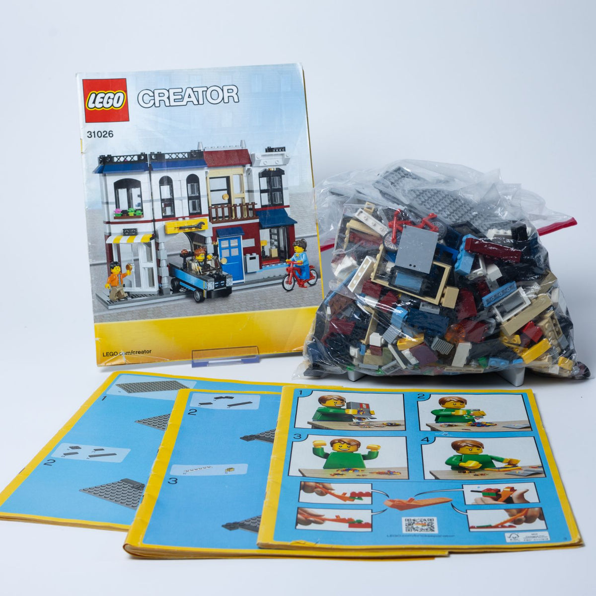 LEGO Creator - Fahrradladen & Café - Modell 31026 - Vollständig mit Anleitung