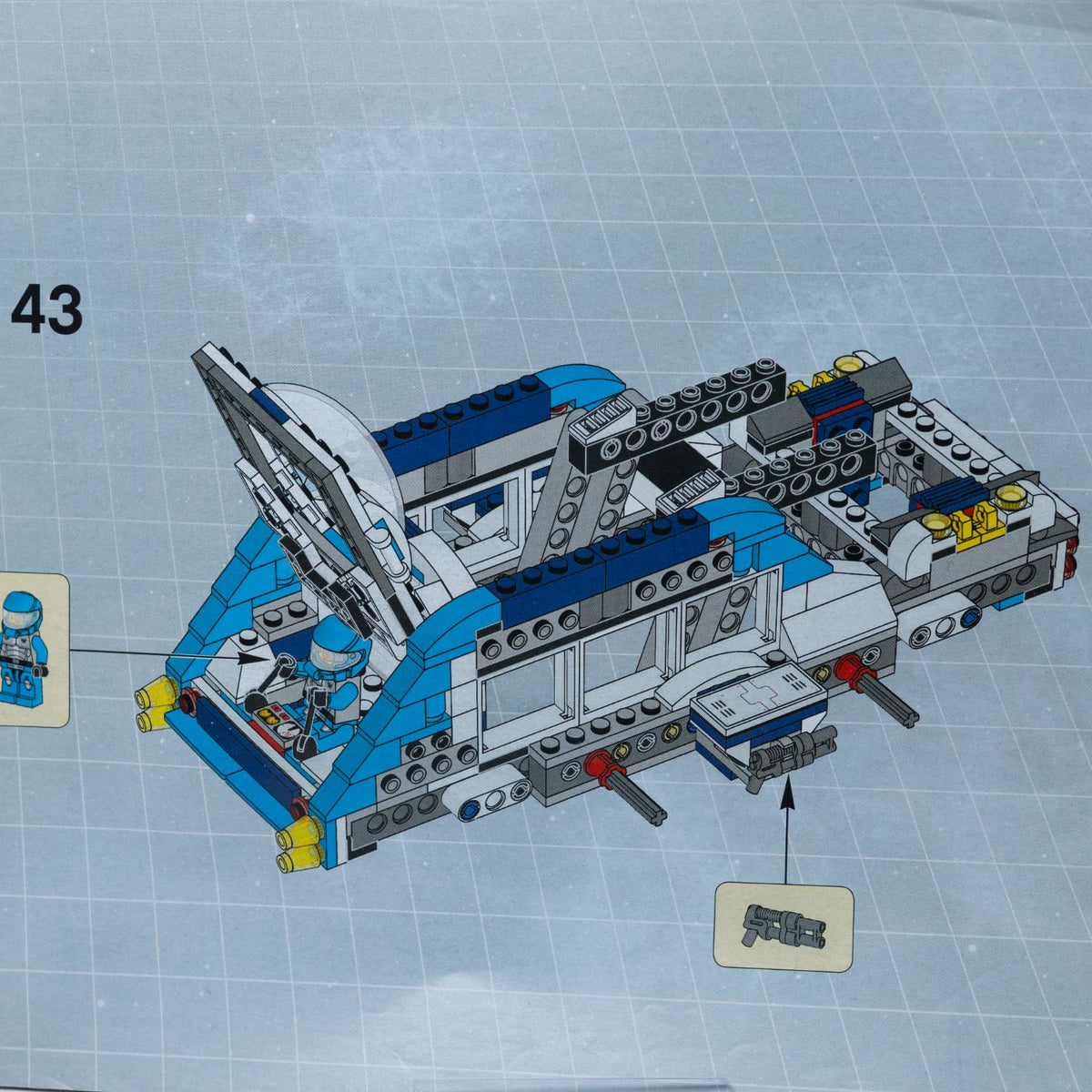 LEGO Galaxy Squad - Gepanzertes Kommando-Fahrzeug 70709 - Vollständig + Anleit.