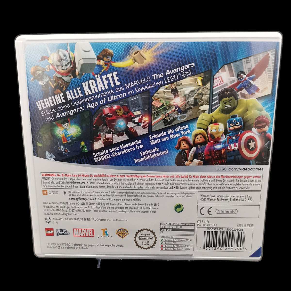LEGO Marvel Avengers - Nintendo 3DS Spiel - CiB - PAL deutsch - Zustand Sehr gut
