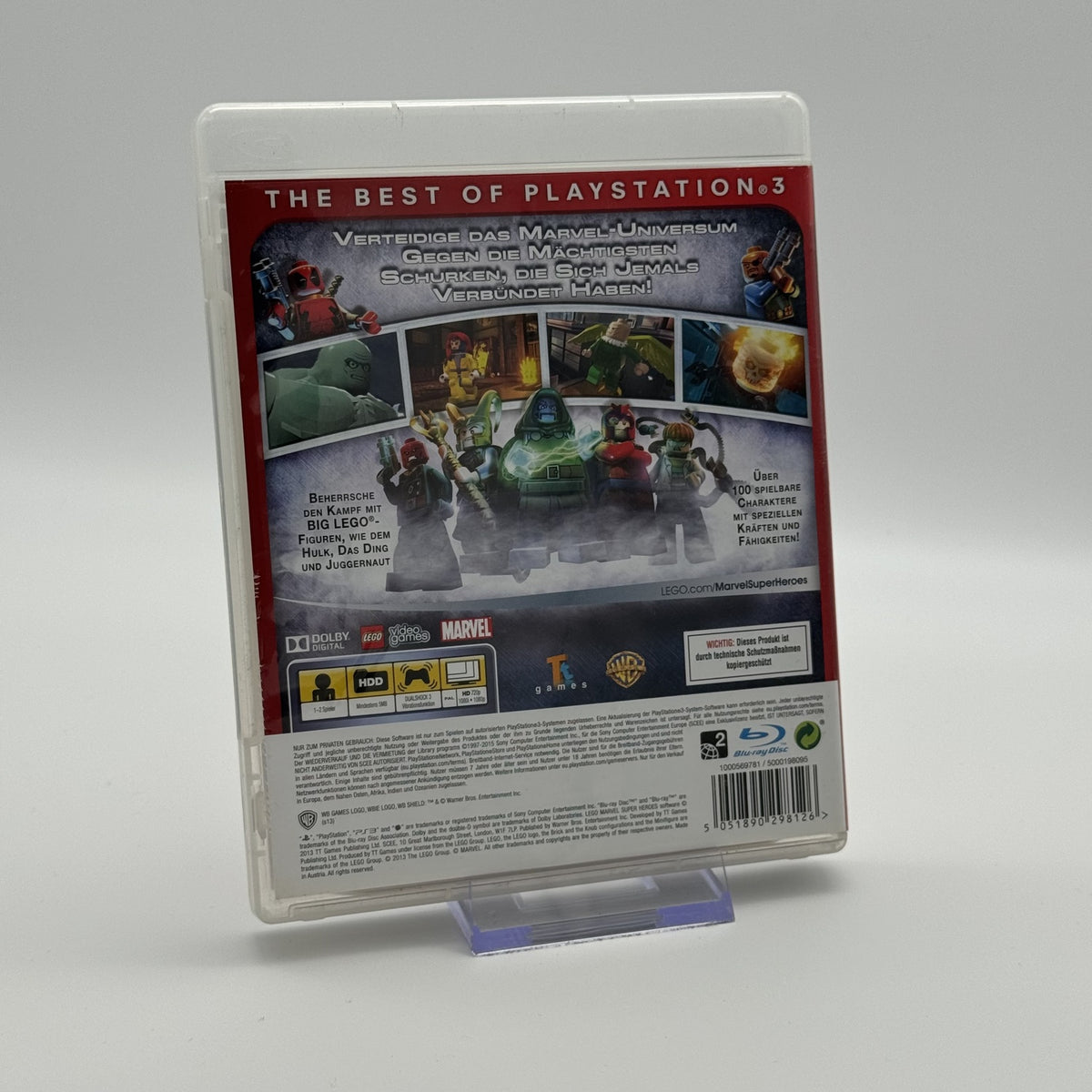 LEGO Marvel Super Heroes - Playstation 3 PS3 - CiB - PAL - Zustand Sehr Gut