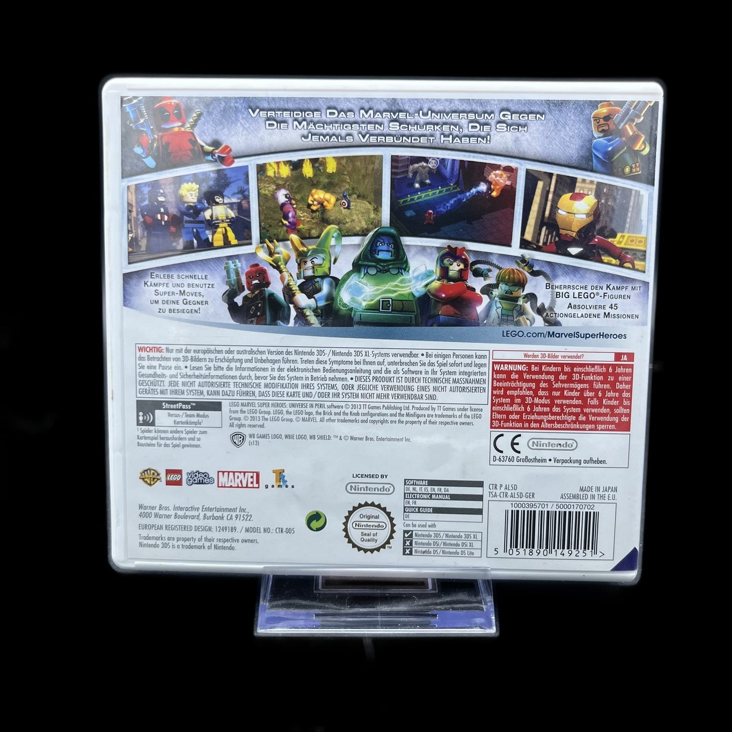 LEGO Marvel Super Heroes: Universum in Gefahr - Nintendo 3DS - CIB - Gebraucht