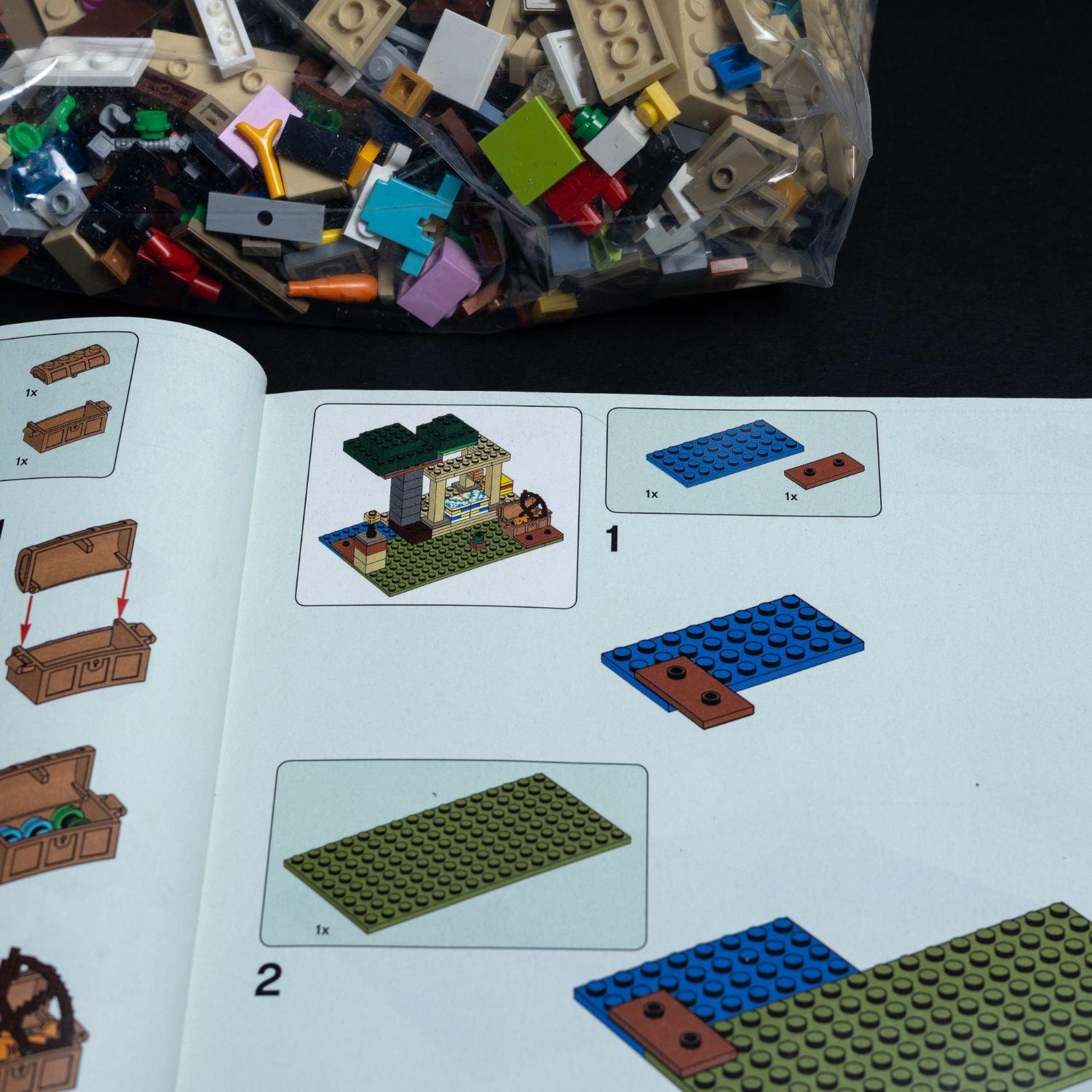 lego-minecraft-der-illager-ueberfall-nr-21160-vollstaendig-mit-anleitung-3 - Utopia Collectibles