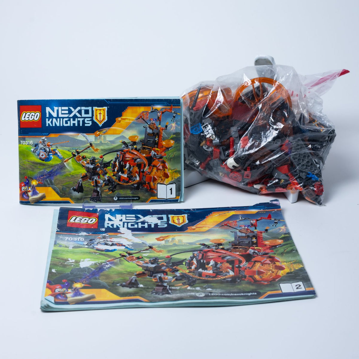 LEGO Nexo Knights - Jestros Gefährt der Finsternis 70316 - Vollständig + Anleit.