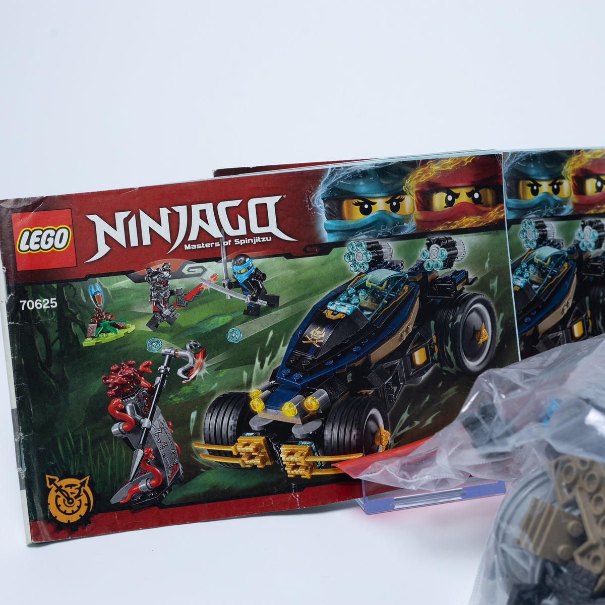 LEGO Ninjago - Samurai Turbomobil - Modell 70625 - Vollständig mit Anleitung
