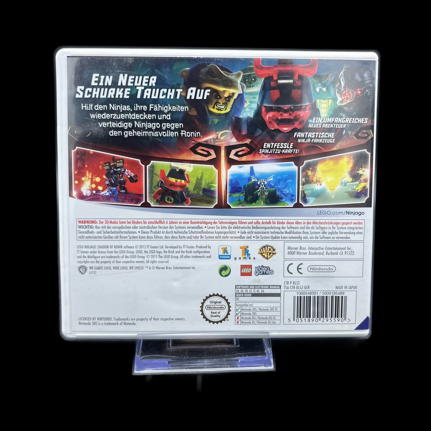 LEGO Ninjago: Schatten des Ronin - Nintendo 3DS - In OVP - deutsch - Gebraucht