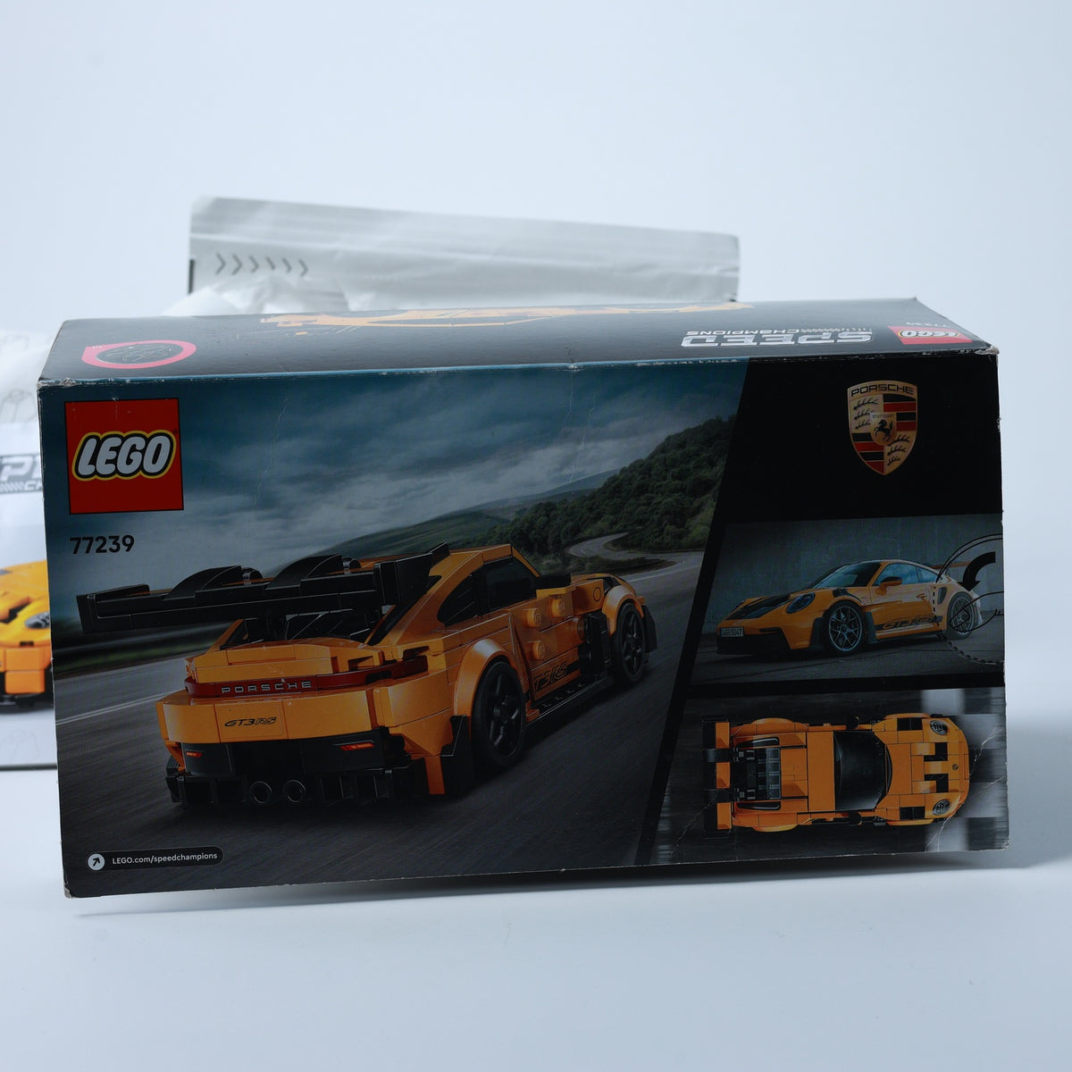 LEGO Speed Champions - Porsche 911 GT3 RS - Modell 77239 - Teilweise Aufgebaut