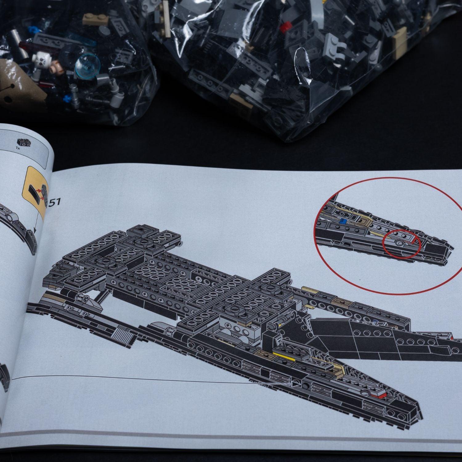 lego-star-wars-die-scythe-modell-75336-vollstaendig-mit-anleitung-3 - Utopia Collectibles