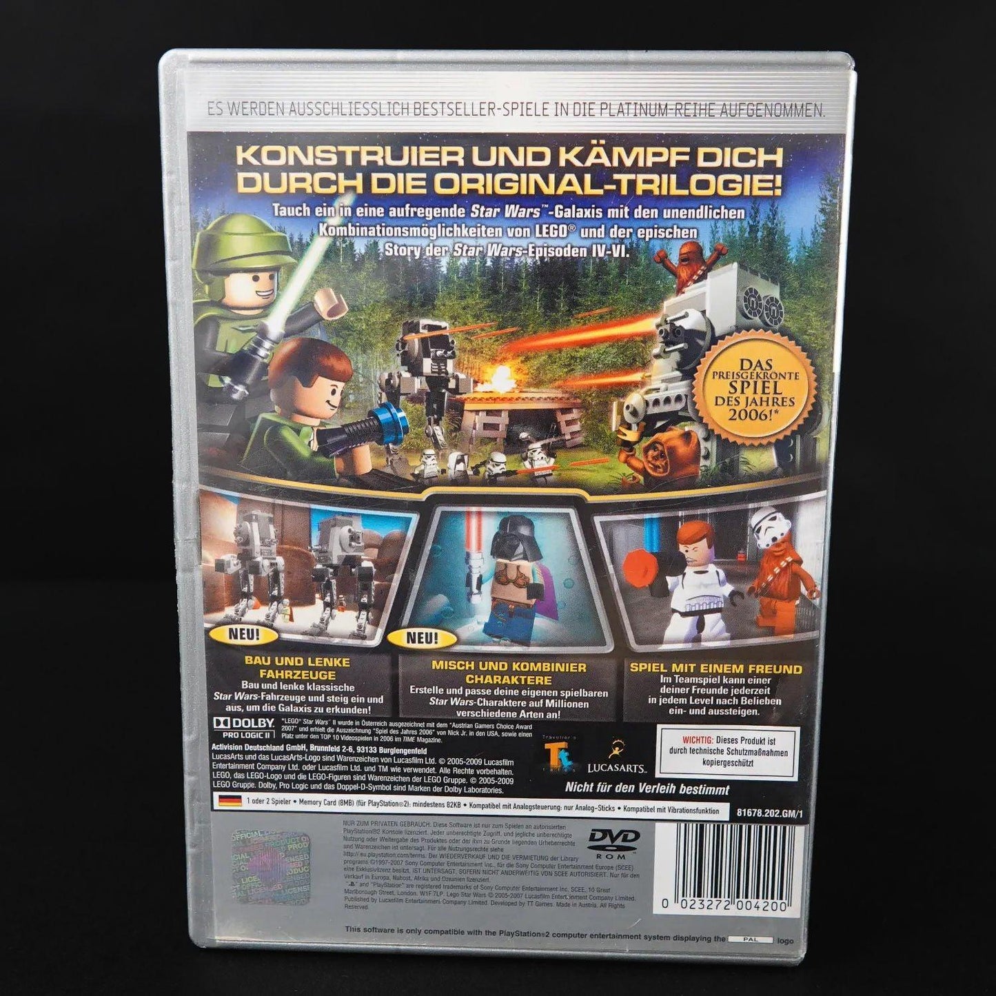 lego-star-wars-ii-playstation-2-ps2-platinum-cib-pal-deutsch-gebraucht-4 - Utopia Collectibles