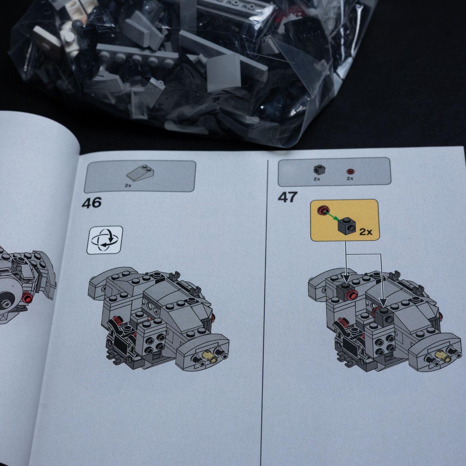 lego-star-wars-imperial-tie-fighter-75300-vollstaendig-mit-anleitung-3 - Utopia Collectibles