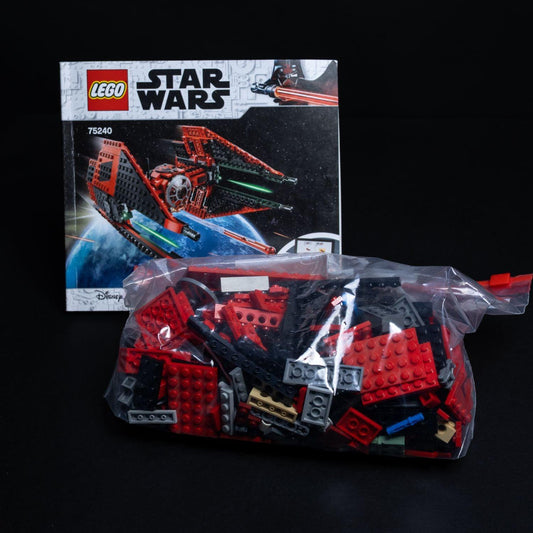 lego-star-wars-major-vonregs-tie-fighter-75240-zust-top-mit-anleitung-1 - Utopia Collectibles